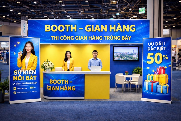 Booth – gian hàng